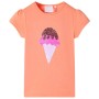 Camiseta infantil naranja neón 116 de , Camisetas para niños - Ref: Foro24-10721, Precio: 8,54 €, Descuento: %