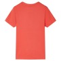 Camiseta infantil rojo claro 128 de , Camisetas para niños - Ref: Foro24-11752, Precio: 8,28 €
