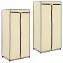 Schränke 2 Einheiten cremefarben 75x50x160 cm von vidaXL, Kleiderschränke - Ref: Foro24-282443, Preis: 41,94 €, Rabatt: %
