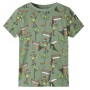 Pijama de manga corta infantil caqui claro 128 de , Pijamas de niños - Ref: Foro24-12512, Precio: 10,74 €, Descuento: %