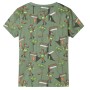 Pijama de manga corta infantil caqui claro 128 de , Pijamas de niños - Ref: Foro24-12512, Precio: 10,74 €, Descuento: %