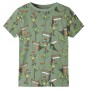 Pijama de manga corta infantil caqui claro 104 de , Pijamas de niños - Ref: Foro24-12510, Precio: 10,74 €, Descuento: %