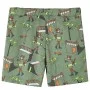 Kurzarm-Kinderpyjama in hellem Khaki, Größe 104. von , Kinderpyjamas - Ref: Foro24-12510, Preis: 10,64 €, Rabatt: %
