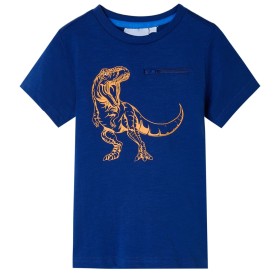 Kurzarm dunkelblaues Kinder-T-Shirt Größe 92 von , Kinder-T-Shirts - Ref: Foro24-12214, Preis: 8,20 €, Rabatt: %