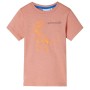 Kurzarm-Kinder-T-Shirt in hellem Orange, Größe 116. von , Kinder-T-Shirts - Ref: Foro24-12221, Preis: 8,20 €, Rabatt: %