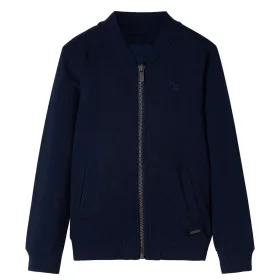 Kinder-Sweatshirt mit Reißverschluss in Marineblau, Größe 116. von , Kinder-T-Shirts - Ref: Foro24-11966, Preis: 16,89 €, Rab...