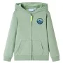 Sudadera infantil con capucha y cremallera caqui claro 116 by , Kids T-shirts - Ref: Foro24-12586, Price: 12,51 €, Discount: %