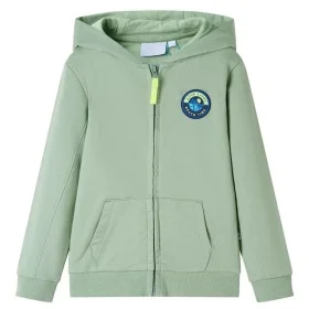 Sudadera infantil con capucha y cremallera caqui claro 92 by , Kids T-shirts - Ref: Foro24-12584, Price: 12,51 €, Discount: %