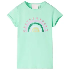 Kinder T-Shirt in leuchtendem Grün, Größe 128. von , Kinder-T-Shirts - Ref: Foro24-10737, Preis: 8,59 €, Rabatt: %