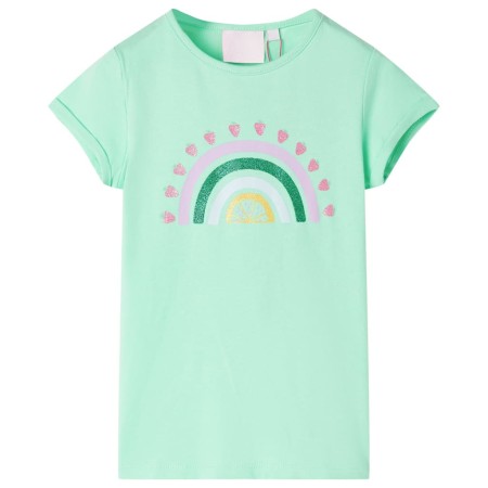 Kinder T-Shirt in leuchtendem Grün, Größe 104. von , Kinder-T-Shirts - Ref: Foro24-10735, Preis: 8,66 €, Rabatt: %