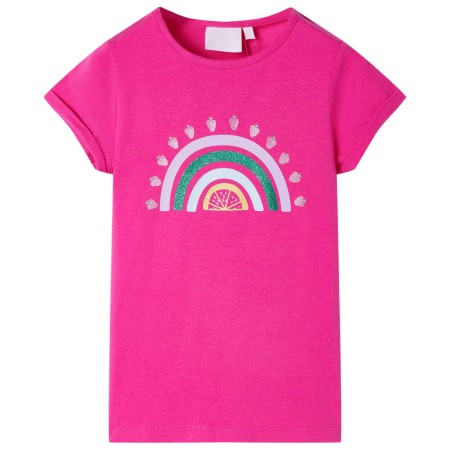 Dunkelrosa Kinder-T-Shirt Größe 104 von , Kinder-T-Shirts - Ref: Foro24-10740, Preis: 8,66 €, Rabatt: %