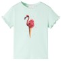 Kinder-T-Shirt in hellmintgrün, Größe 116. von , Kinder-T-Shirts - Ref: Foro24-10806, Preis: 8,54 €, Rabatt: %
