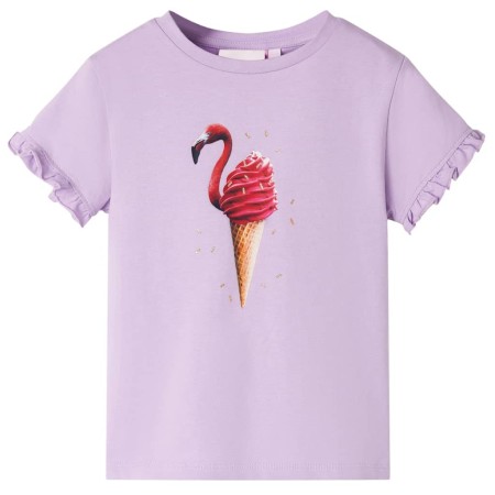 Camiseta infantil lila 128 de , Camisetas para niños - Ref: Foro24-10812, Precio: 8,54 €, Descuento: %