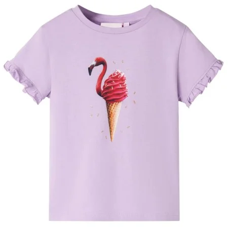 Camiseta infantil lila 128 by , Kids T-shirts - Ref: Foro24-10812, Price: 8,45 €, Discount: %