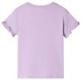 Camiseta infantil lila 128 de , Camisetas para niños - Ref: Foro24-10812, Precio: 8,54 €, Descuento: %
