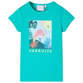 Kinder-T-Shirt in Mintgrün, Größe 116. von , Kinder-T-Shirts - Ref: Foro24-11126, Preis: 8,54 €, Rabatt: %