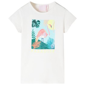 Camiseta infantil color crudo 104 by , Kids T-shirts - Ref: Foro24-11130, Price: 8,54 €, Discount: %