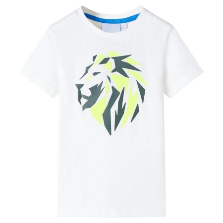 Camiseta infantil color crudo 140 de , Camisetas para niños - Ref: Foro24-12133, Precio: 8,28 €, Descuento: %