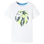 Camiseta infantil color crudo 140 de , Camisetas para niños - Ref: Foro24-12133, Precio: 8,28 €, Descuento: %