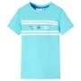 Camiseta infantil aguamarina 104 by , Kids T-shirts - Ref: Foro24-12455, Price: 8,12 €, Discount: %