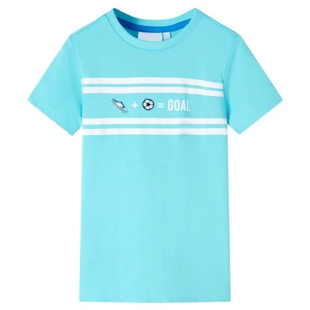 Camiseta infantil aguamarina 128 by , Kids T-shirts - Ref: Foro24-12457, Price: 8,12 €, Discount: %