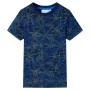Camiseta infantil azul marino 128 de , Camisetas para niños - Ref: Foro24-12112, Precio: 8,52 €, Descuento: %