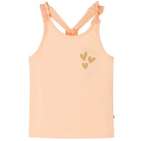 Camiseta de tirantes infantil naranja claro 104 de , Camisetas para niños - Ref: Foro24-10515, Precio: 8,00 €, Descuento: %