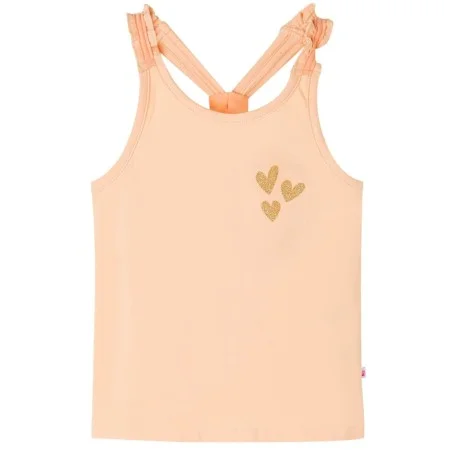 Camiseta de tirantes infantil naranja claro 104 de , Camisetas para niños - Ref: Foro24-10515, Precio: 7,93 €, Descuento: %