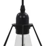 Black ceiling lamp with rhombus design, 3 E27 light bulbs by vidaXL, Lamps - Ref: Foro24-281634, Price: 53,62 €, Discount: %