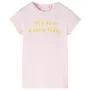 Camiseta infantil rosa suave 92 by , Kids T-shirts - Ref: Foro24-11089, Price: 7,79 €, Discount: %