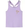 Camiseta de tirantes infantil color lila 104 de , Camisetas para niños - Ref: Foro24-10520, Precio: 7,93 €, Descuento: %