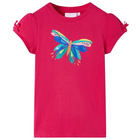 Kinder-T-Shirt in leuchtendem Rosa, Größe 128. von , Kinder-T-Shirts - Ref: Foro24-10997, Preis: 8,46 €, Rabatt: %