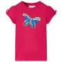 Camiseta infantil rosa chillón 128 de , Camisetas para niños - Ref: Foro24-10997, Precio: 8,39 €, Descuento: %