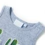 Kinder Tanktop in Melange-Blau, Größe 128. von , Kinder-T-Shirts - Ref: Foro24-12497, Preis: 7,79 €, Rabatt: %