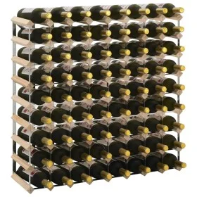 Wine rack for 72 bottles made of solid pine wood by vidaXL, Wine racks - Ref: Foro24-282471, Price: 127,79 €, Discount: %