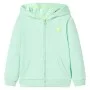Kinderhoodie mit leuchtend grüner Kapuze und Reißverschluss 116 von , Kinder-T-Shirts - Ref: Foro24-11896, Preis: 13,50 €, Ra...