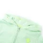 Kinderhoodie mit leuchtend grüner Kapuze und Reißverschluss 116 von , Kinder-T-Shirts - Ref: Foro24-11896, Preis: 13,50 €, Ra...