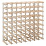 Wine rack for 72 bottles made of solid pine wood by vidaXL, Wine racks - Ref: Foro24-282471, Price: 127,99 €, Discount: %