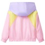 Kinderjacke mit Kapuze und mehrfarbigem Reißverschluss 92 von , Oberbekleidung für Kinder - Ref: Foro24-10819, Preis: 12,77 €...