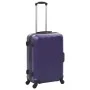 Set of 3 purple hard-shell trolley suitcases with wheels made of ABS. by vidaXL, Suitcases - Ref: Foro24-91877, Price: 147,32...