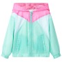 Chaqueta infantil con capucha y cremallera multicolor 128 by , Children's outerwear - Ref: Foro24-10827, Price: 12,77 €, Disc...