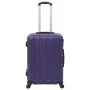 Set of 3 purple hard-shell trolley suitcases with wheels made of ABS. by vidaXL, Suitcases - Ref: Foro24-91877, Price: 147,32...