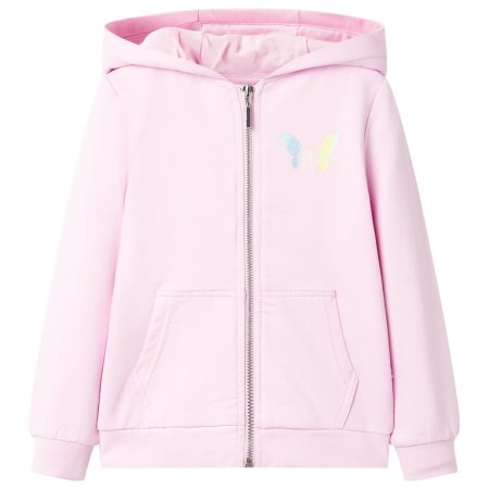 Kinderkapuzenpullover in Hellrosa Größe 104 von , Kinder-T-Shirts - Ref: Foro24-10850, Preis: 13,98 €, Rabatt: %