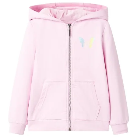 Sudadera infantil con capucha rosa claro 104 by , Kids T-shirts - Ref: Foro24-10850, Price: 13,84 €, Discount: %