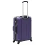 Set of 3 purple hard-shell trolley suitcases with wheels made of ABS. by vidaXL, Suitcases - Ref: Foro24-91877, Price: 147,32...