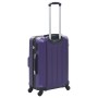Set starrer Koffer mit Trolley-Rädern 3 Stück lila ABS von vidaXL, Koffer - Ref: Foro24-91877, Preis: 129,72 €, Rabatt: %
