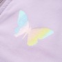 Sudadera infantil con capucha lila 116 de , Camisetas para niños - Ref: Foro24-10846, Precio: 18,95 €, Descuento: %