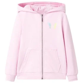 Kinderkapuzenpullover in Hellrosa, Größe 128. von , Kinder-T-Shirts - Ref: Foro24-10852, Preis: 18,69 €, Rabatt: %