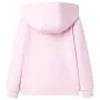 Sudadera infantil con capucha rosa claro 128 by , Kids T-shirts - Ref: Foro24-10852, Price: 18,69 €, Discount: %
