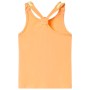 Kinder ärmelloses orangefarbenes T-Shirt Größe 128 von , Kinder-T-Shirts - Ref: Foro24-11147, Preis: 8,39 €, Rabatt: %